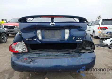 2005 Nissan Sentra 1.8S z USA, uszkodzony, nr VIN 3N1CB51A15L475536